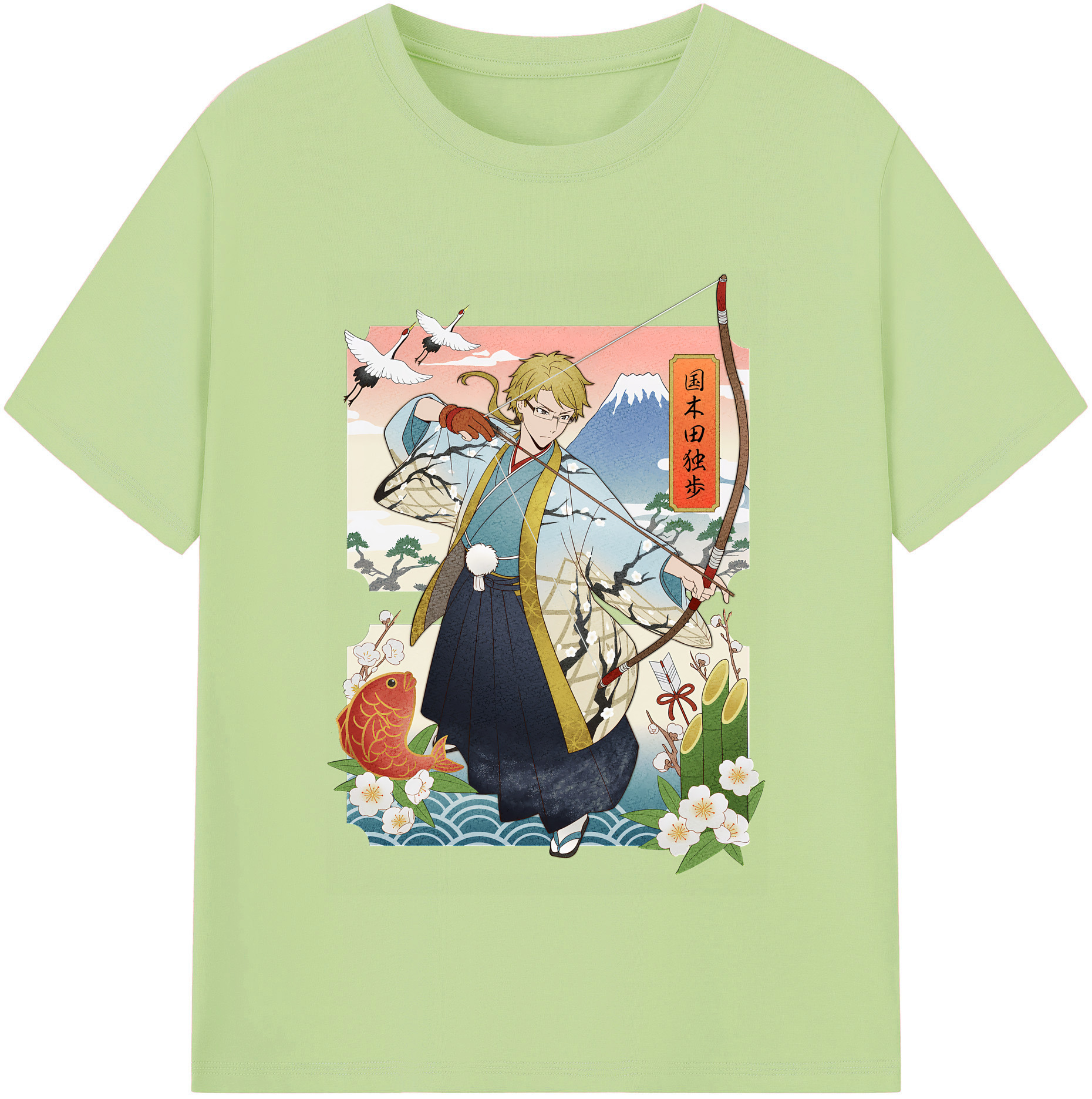（画像用） 文豪ストレイドッグス Bungo Stray Dogs 綿100％半袖Tシャツ（フロントプリント）